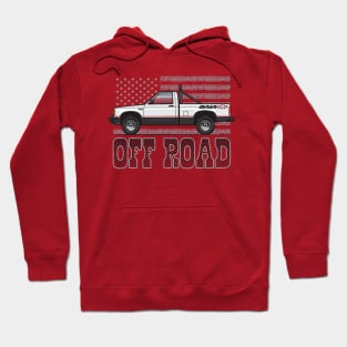 Off Road-White Hoodie